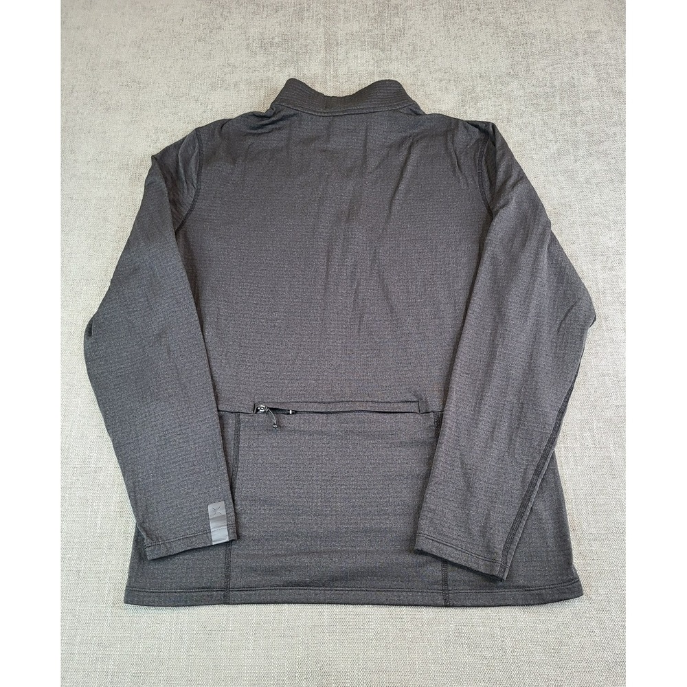 Ten Thousand Pullover Men Black Over Zip Polartec Stretch Performance - Approx S - Picture 3 of 5